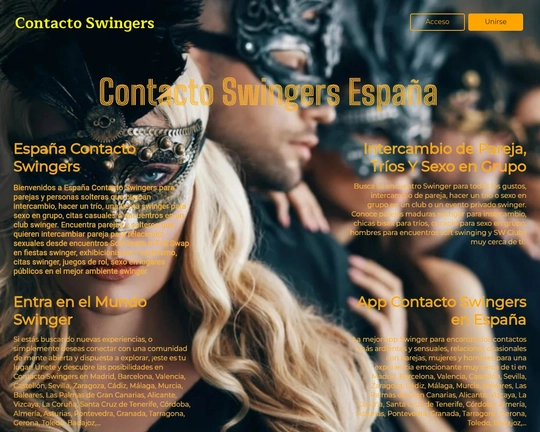 Contacto Swingers España
