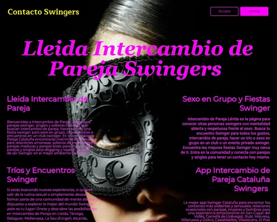 Intercambio de Pareja Lleida Logo