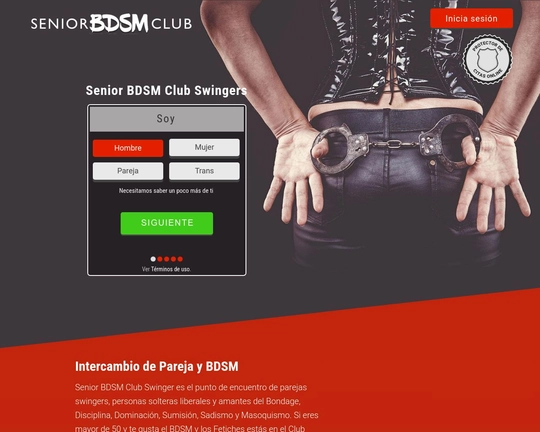 Senior BDSM Club Swinger Logo