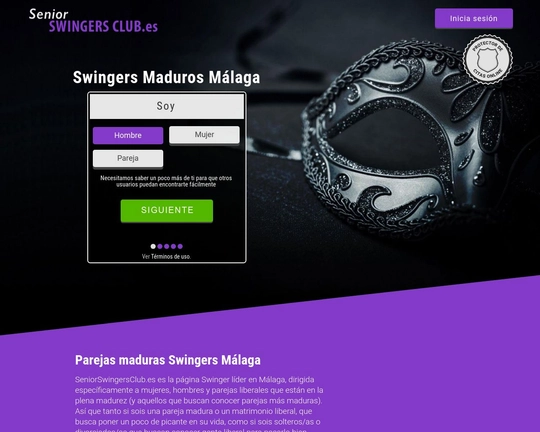 Senior Swingers Club♣️Málaga Logo