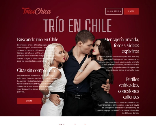 Tríos Chica Sexo Chile🌹 Logo