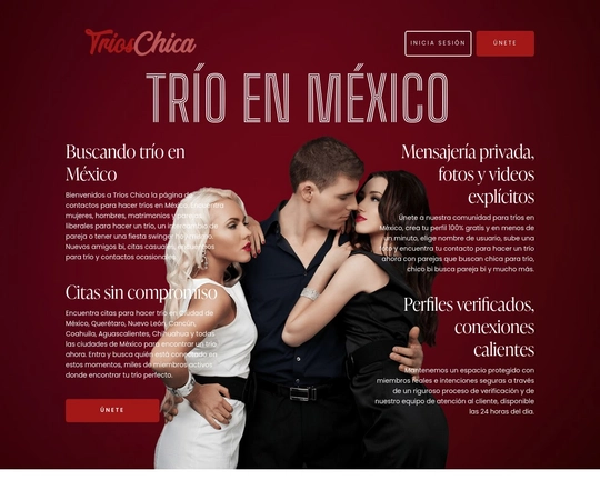Tríos Chica Sexo México🌹 Logo